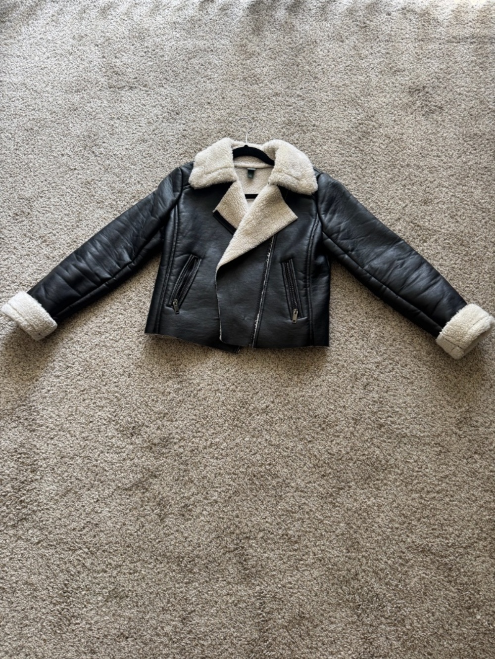 Wild Fable Fleece Lined Faux Leather Jacket